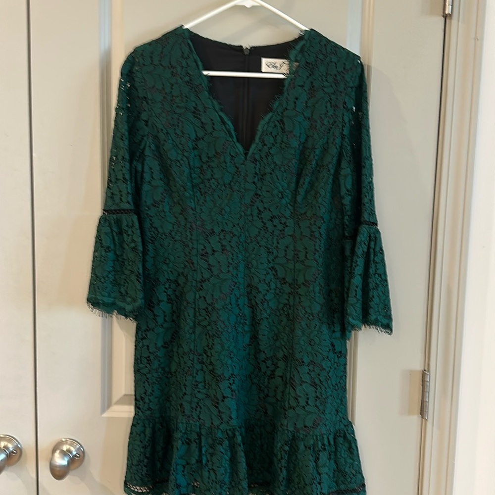 Dark green Eliza J dress